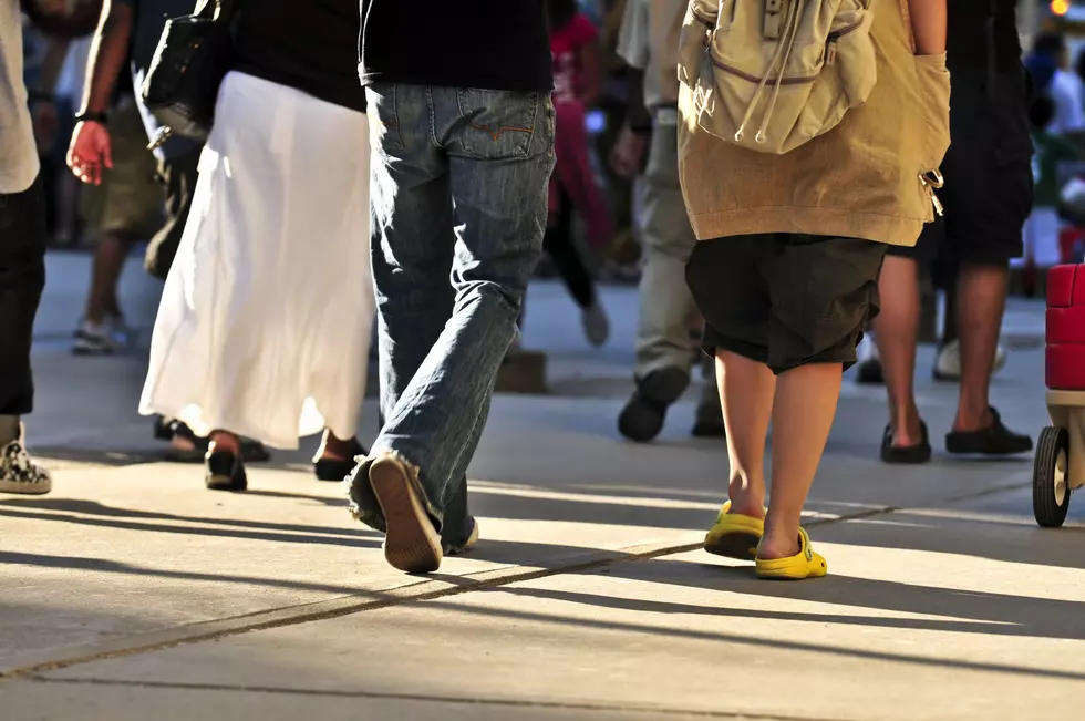 Walking people
