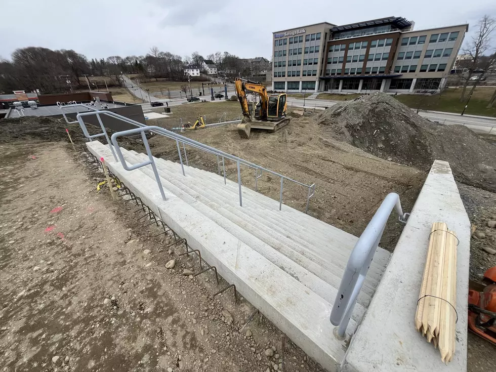 Maine Savings Amphitheater Gets New Staircases In Time For Shows