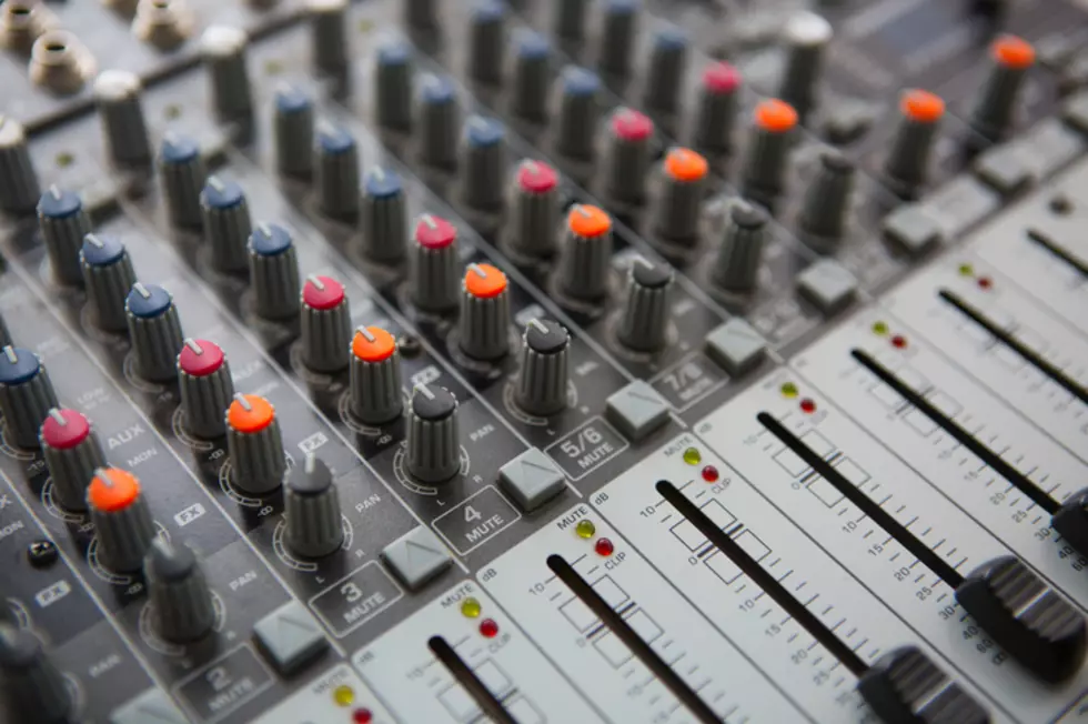 buttons equipment for sound mixer control