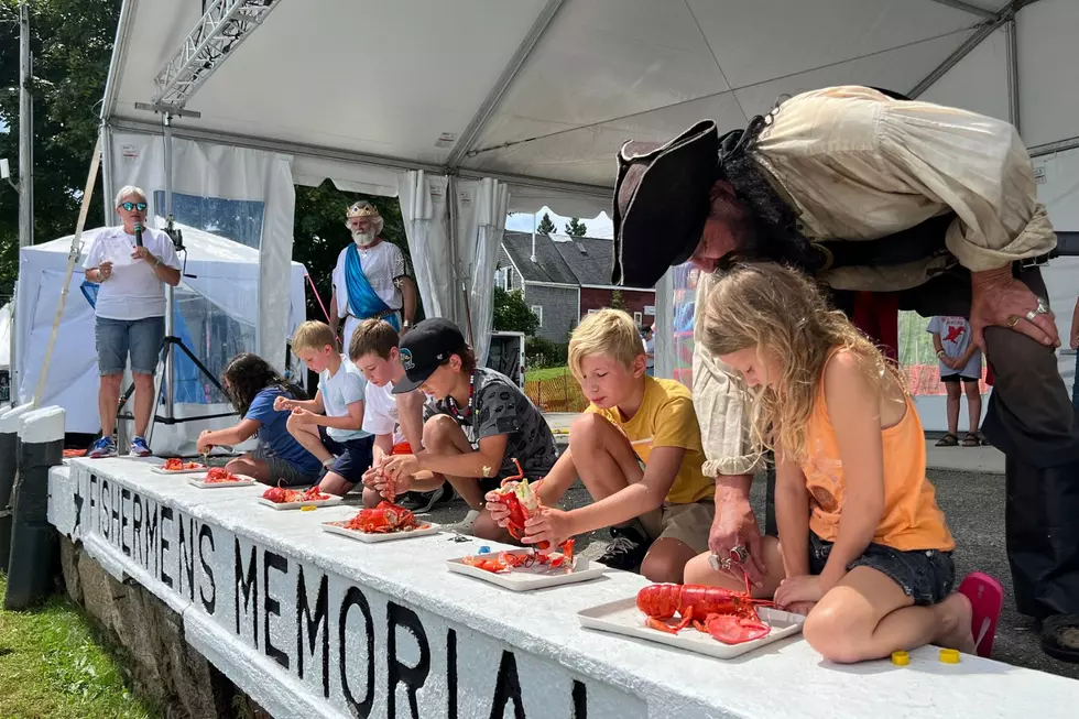 Lobster Eating Contest, Maine Lobster Festival via Facebook