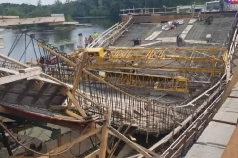 Old Town Bridge Collapse, Milford Fire/Rescue via Facebook
