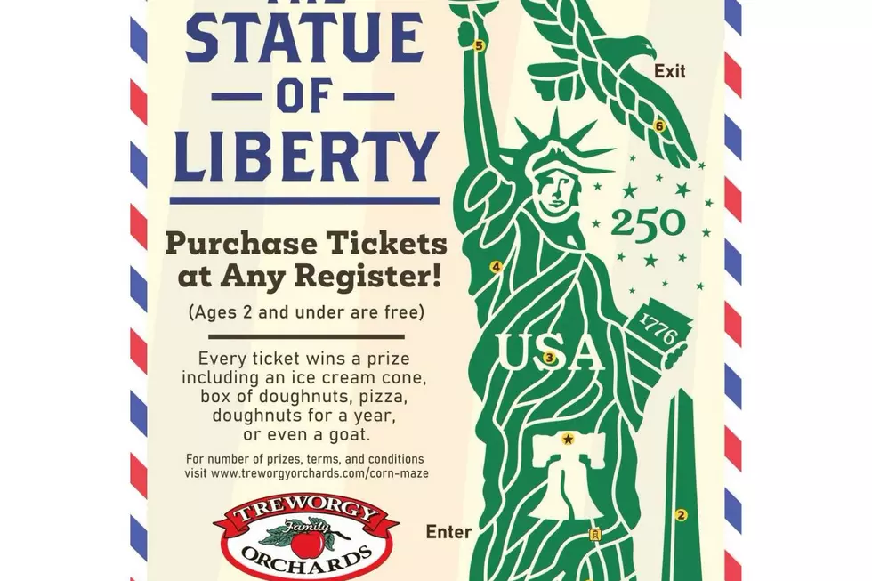2026 Statue of Liberty Corn Maze, Treworgy Family Orchards via Facebook
