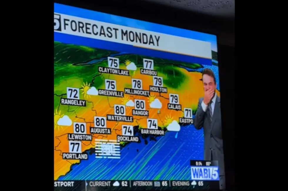Local Meteorologist Cracks Up During Weekend Forecast Giving Maine A Much-Needed Chuckle