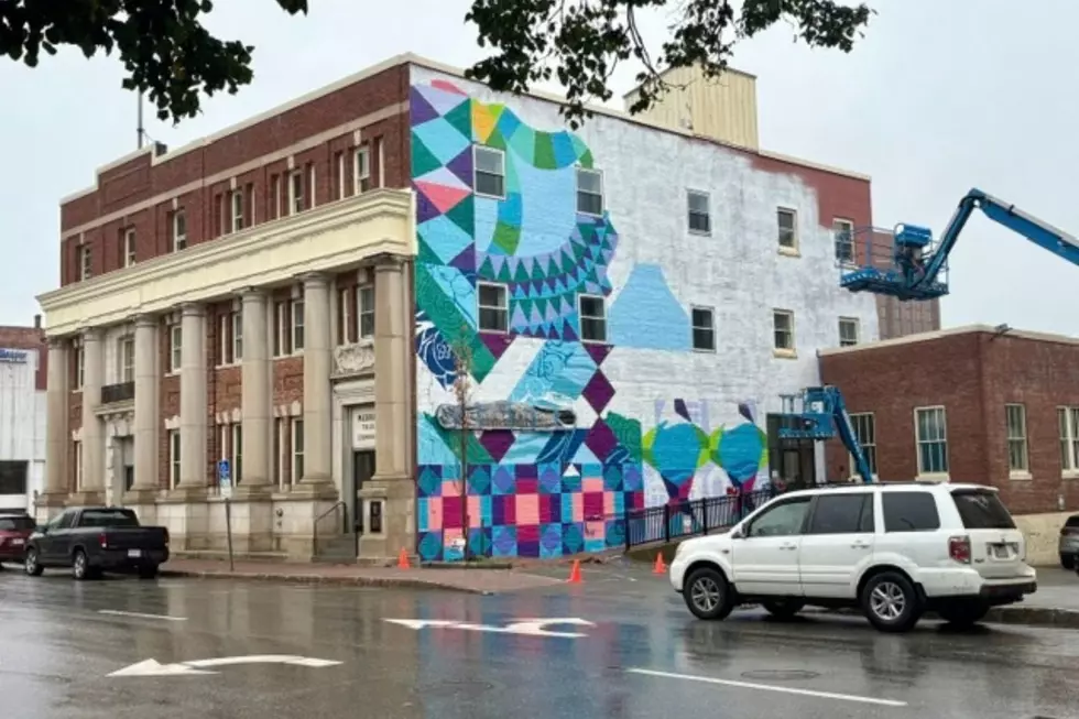 Another Massive Mural Is Coming Together In Downtown Bangor: Check This Out!