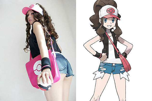 pokemon black and white female trainer cosplay