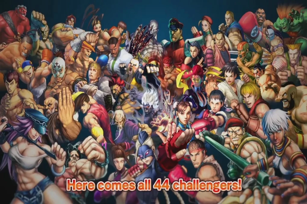 ultimate street fighter 4 characters