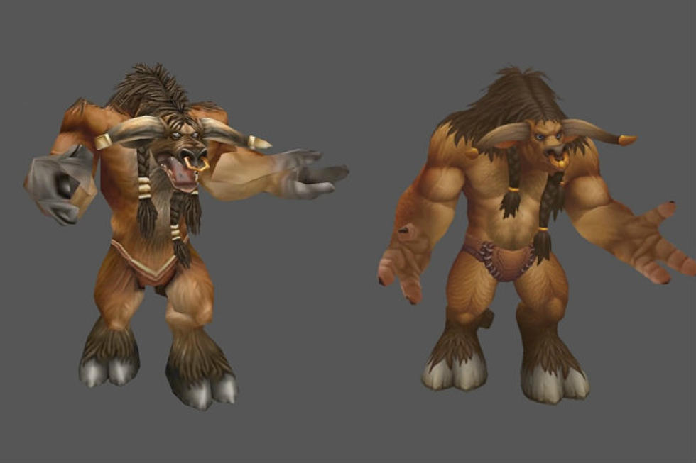 World of Warcraft's Taurens Get Redesigned