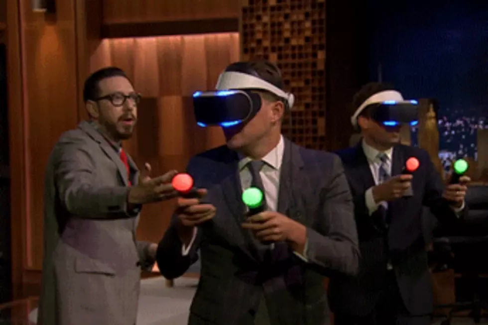 Watch Jimmy Fallon and Channing Tatum Try out Project Morpheus