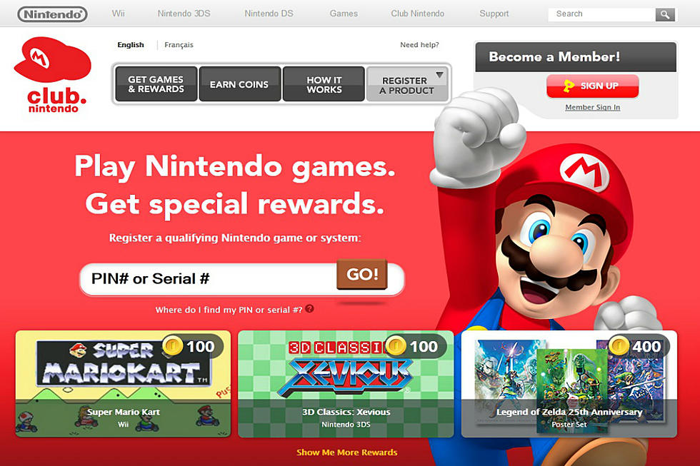 Nintendo Getting Ready to Close Its Club Nintendo Incentive Program