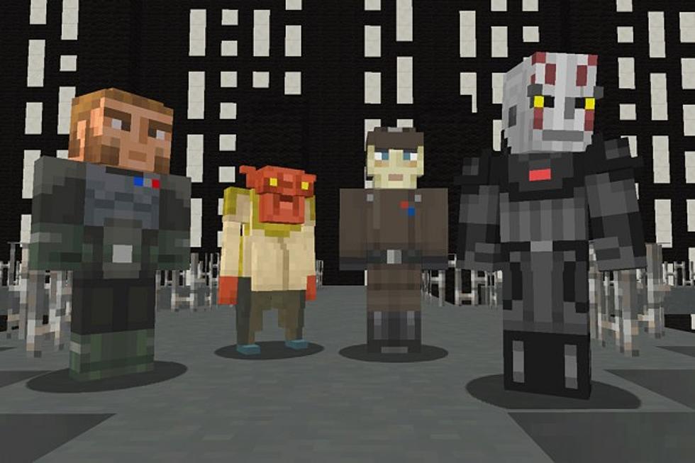 Minecraft to Take on the Galaxy in Star Wars Rebels Skin Pack