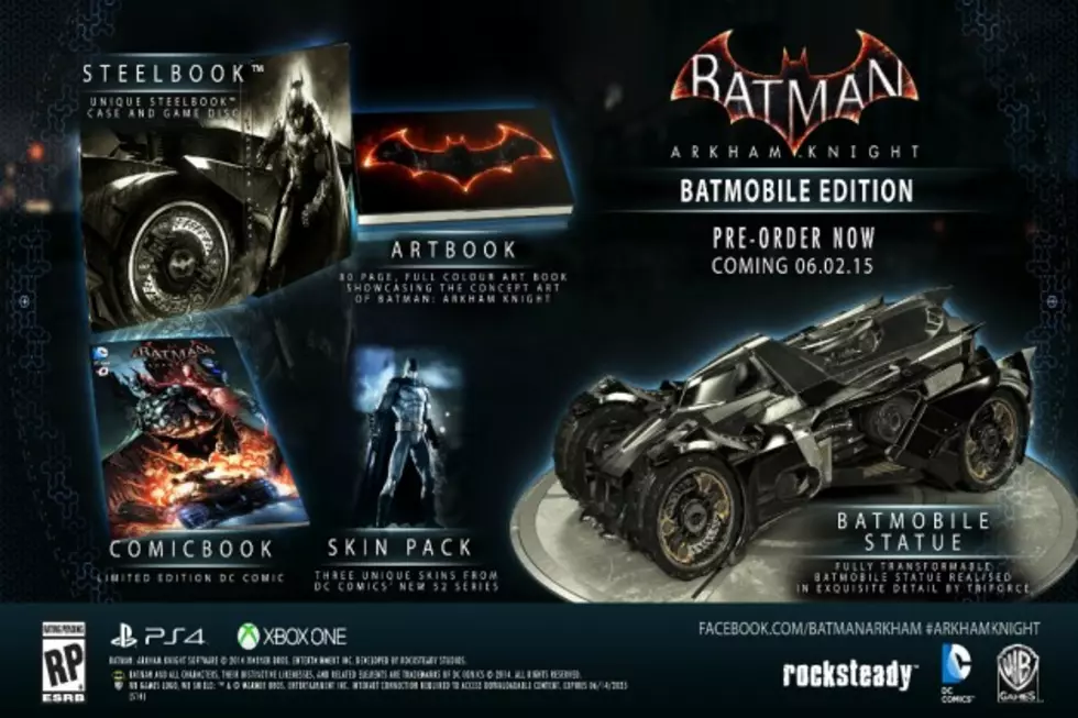 Batman: Arkham Knight Batmobile Collector&#8217;s Edition Cancelled Days Before Launch