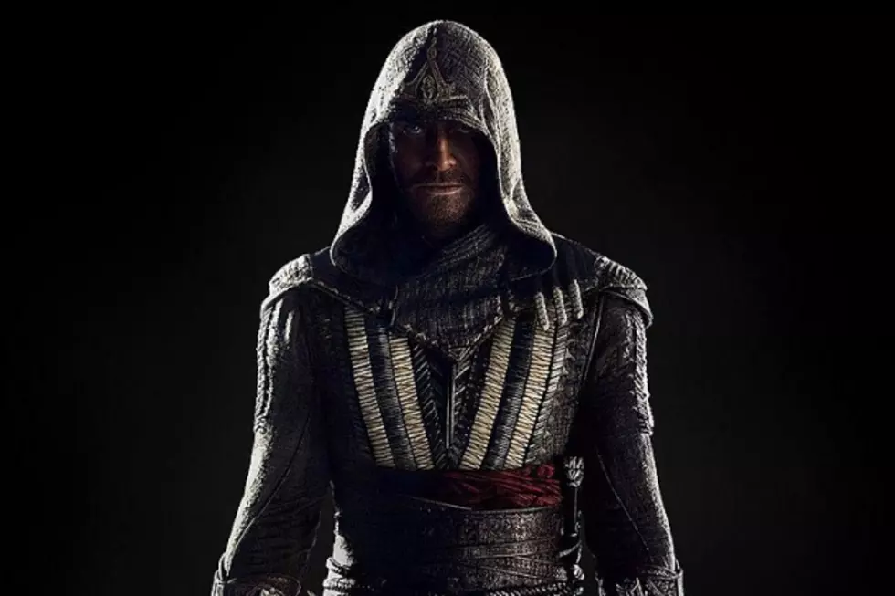 Michael Fassbender in Costume for Assassin&#8217;s Creed Film