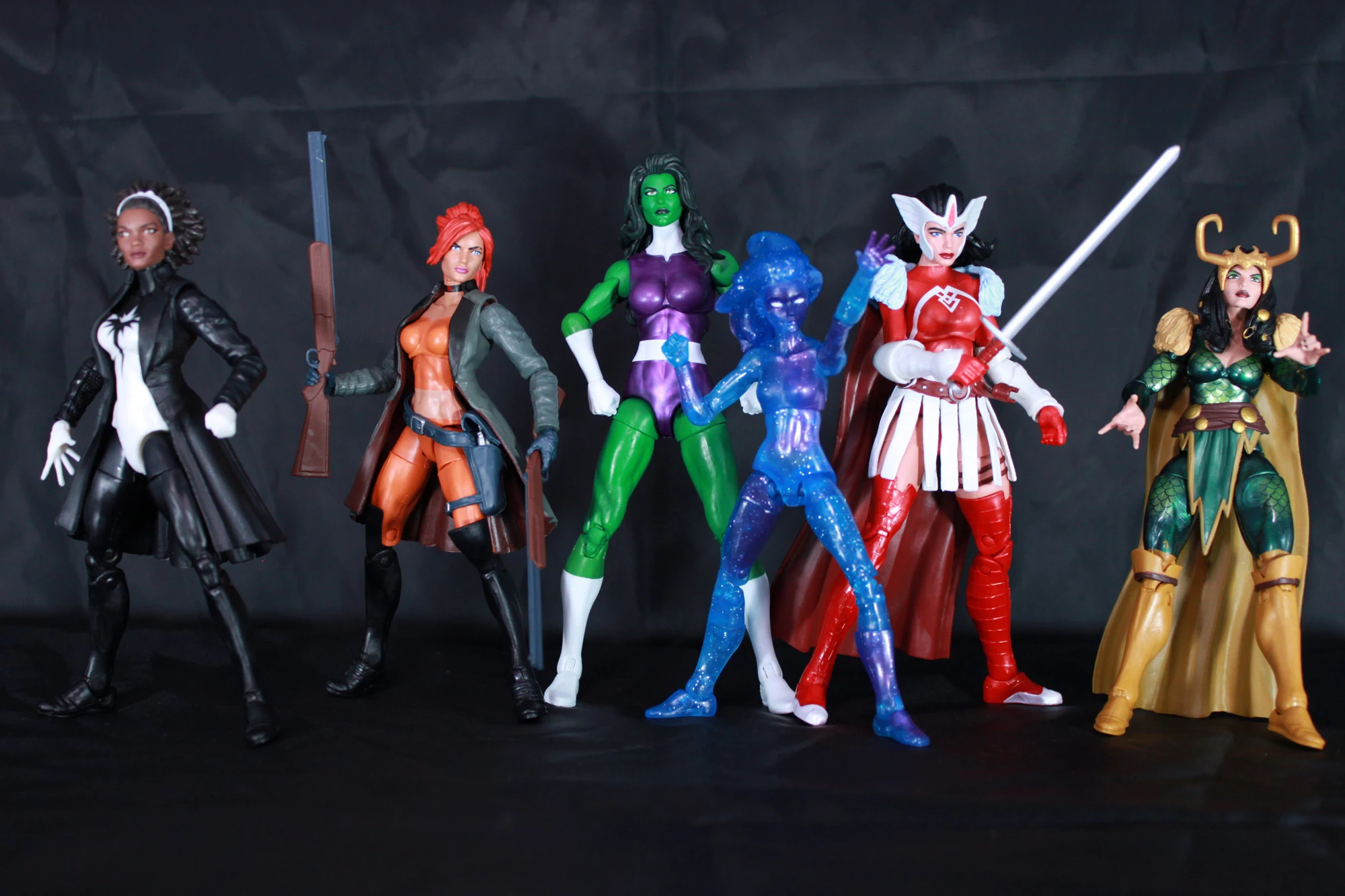 marvel legends female figures