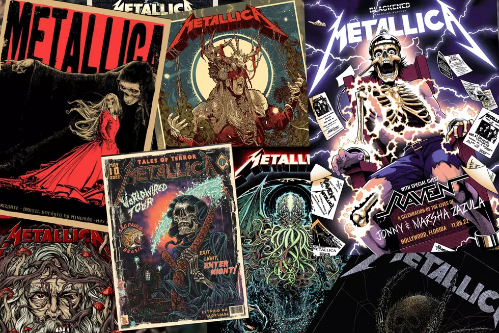 Here Are Some of the Coolest Metallica Concert Posters From 2022