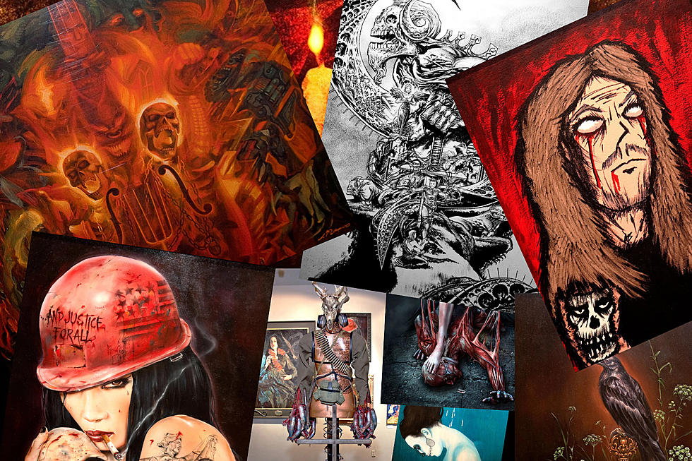 Metallica Share Artwork By Shawn Crahan For New Black Box Exhibit