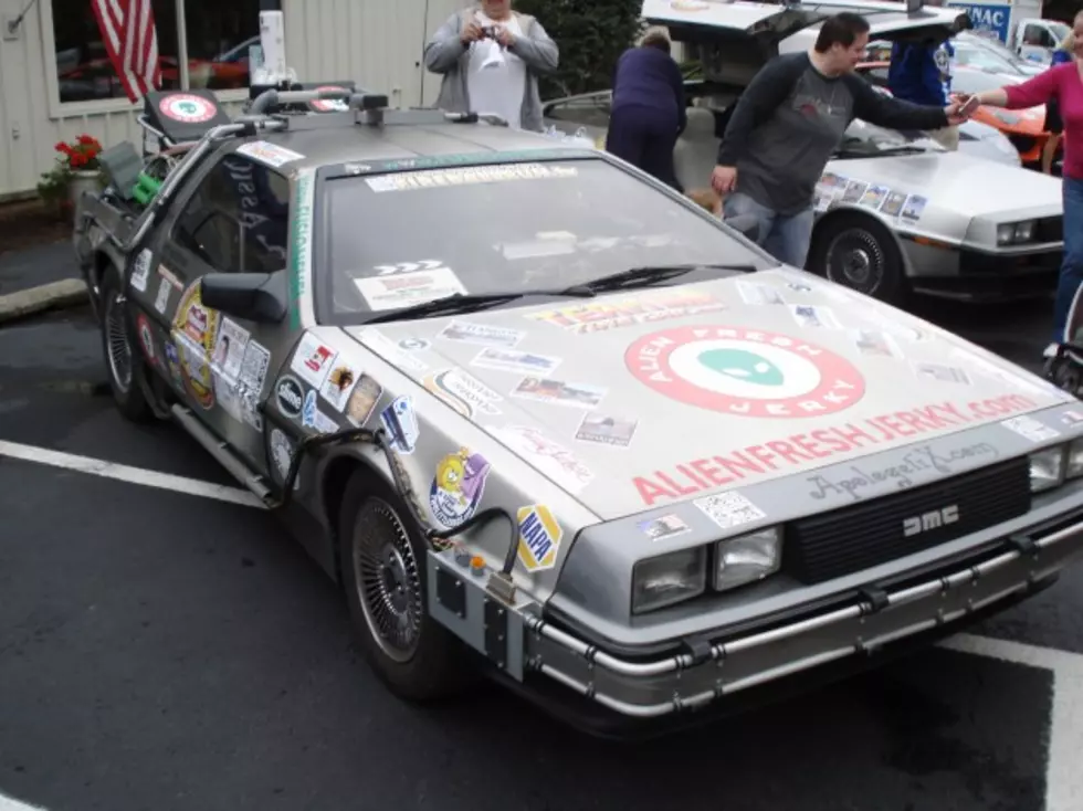 Fireball Run and Adventure Rally Brings &#8216;Back to the Future&#8217; DeLorean to Norwich