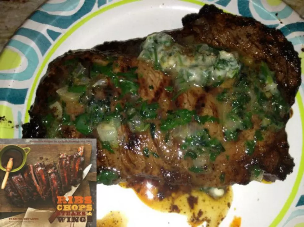 Barbecue Journey with Dan ‘The Man’ — Chili Rubbed Ribeye with Cilantro Butter
