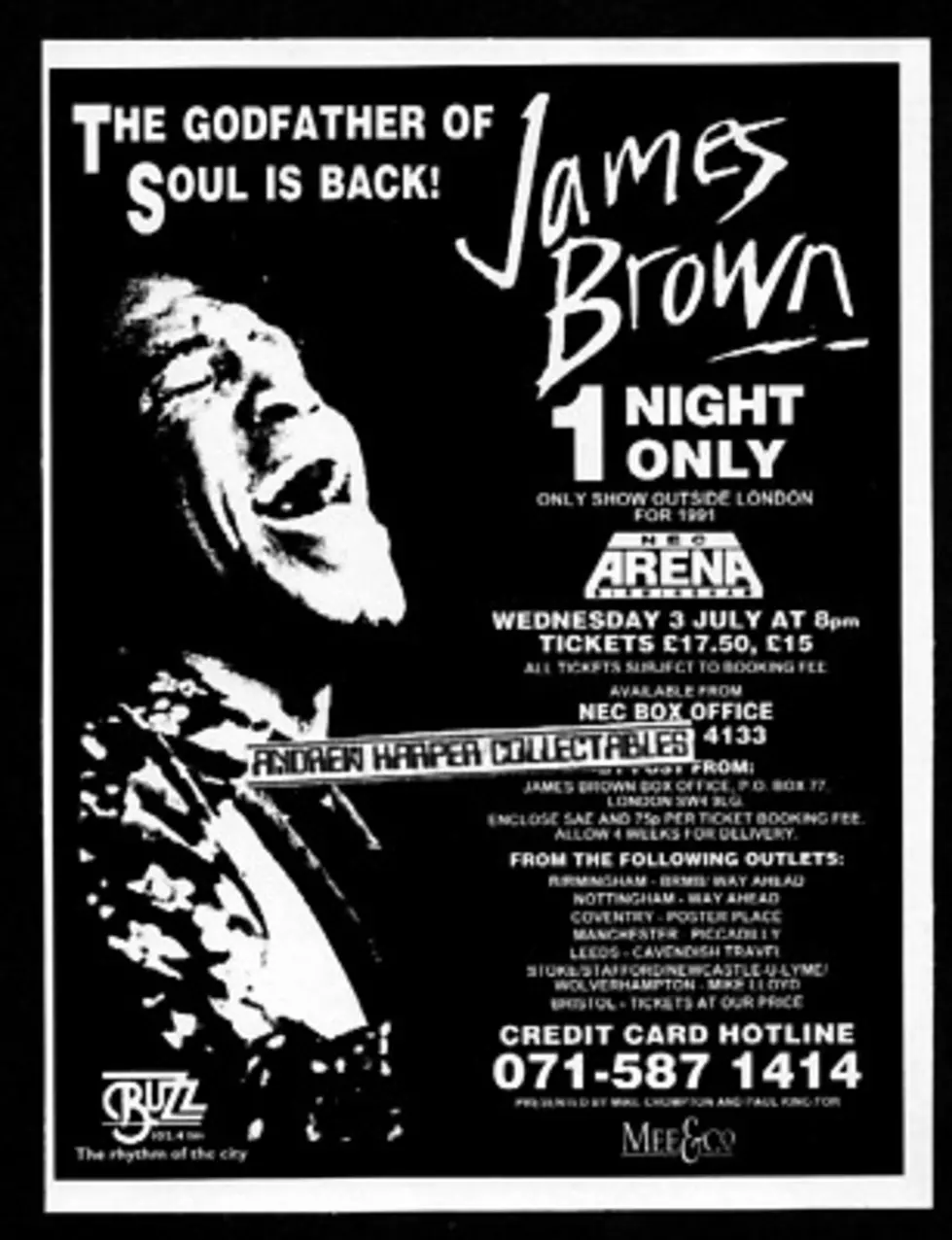 Thursday Oldies Flashback:  James Brown “I Feel Good”
