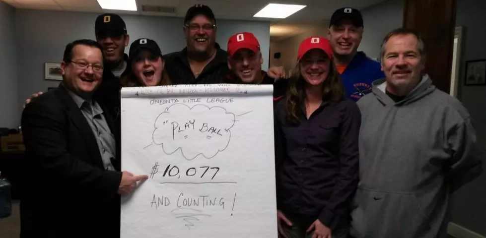 More Than $10,000 Raised in 2-Hour Oneonta Little League Radiothon