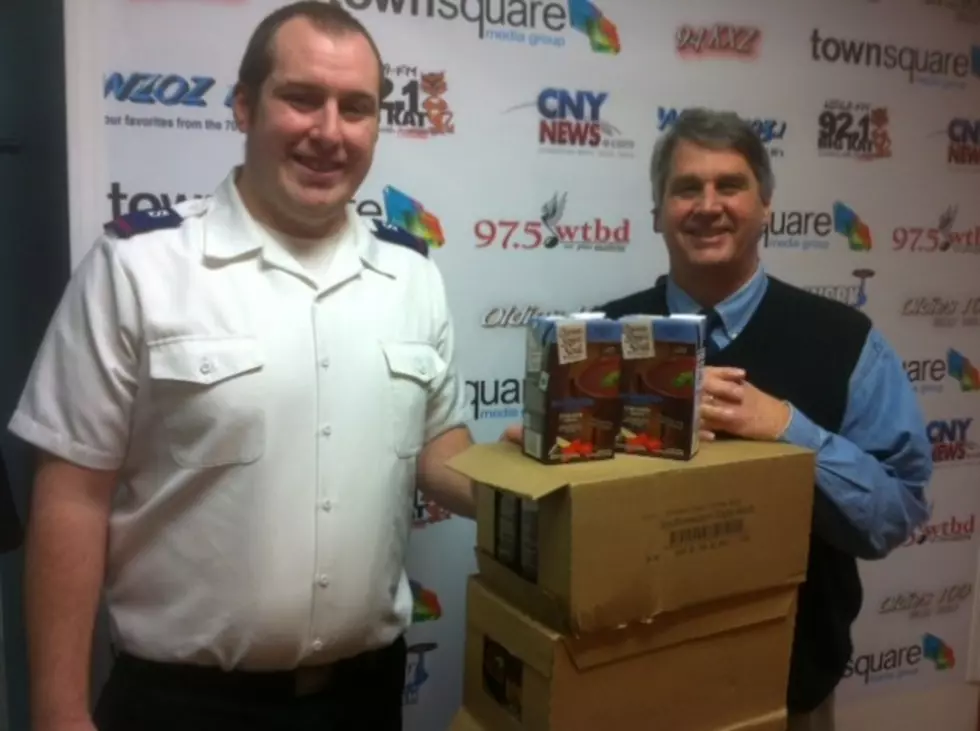 Townsquare Media Stations Contribute to Salvation Army Food Pantry