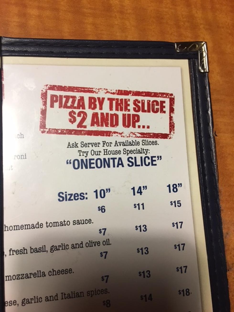 We Found It!  “Oneonta Pizza” in Orlando, Florida