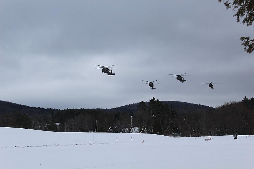 U.S. Army Black Hawk Helicopters Soar Above Cooperstown