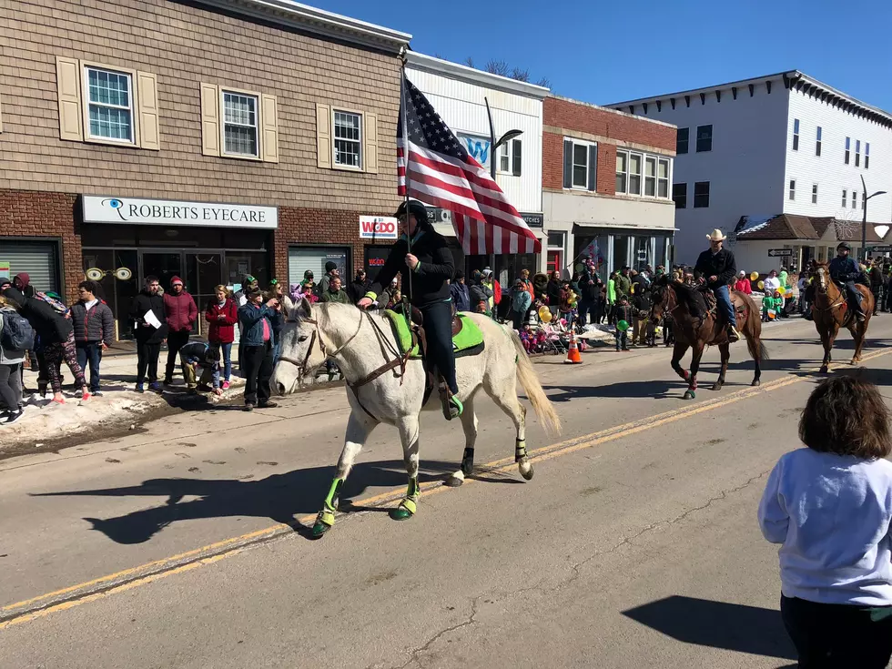 Hundreds Line Sidney’s Main Street for 1st St. Patrick’s Day Parade!