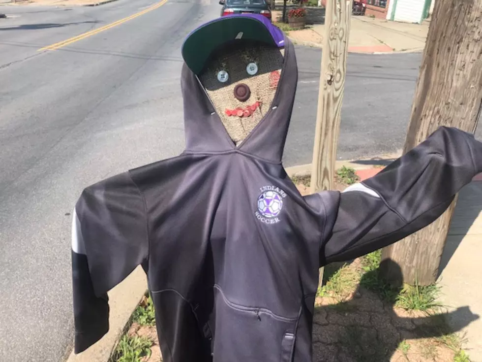 College Students Brings Scary Scarecrows to Downtown Oneonta