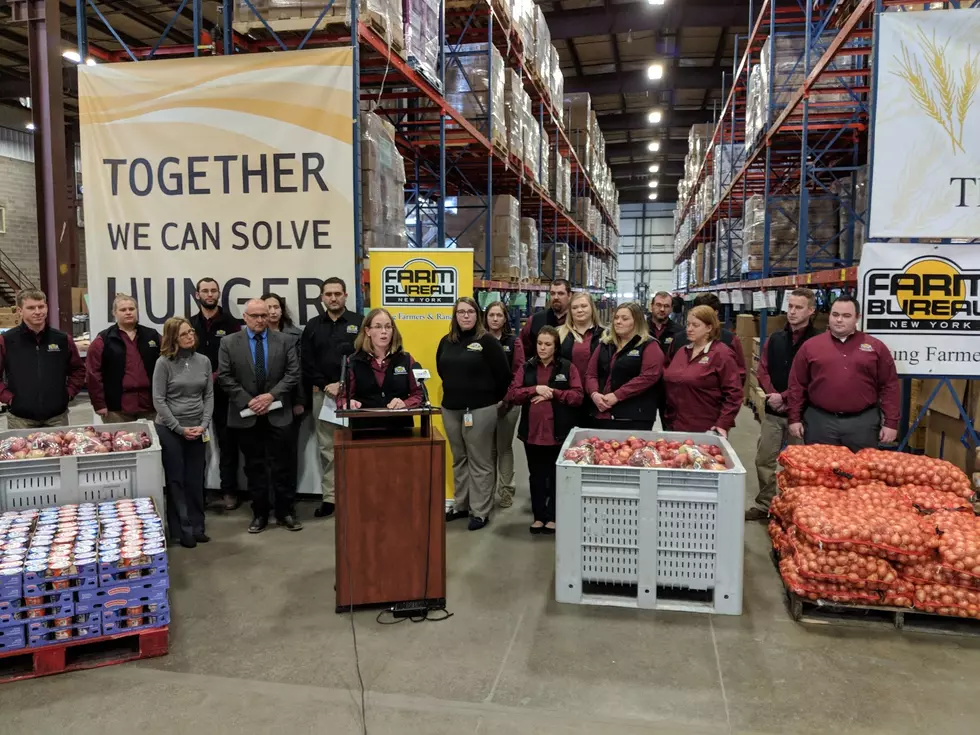 NYS Farmers Donate 11-Million Pounds of Food to Food Banks