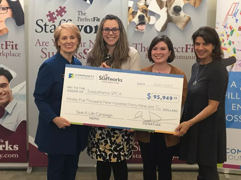 Susquehanna SPCA Raises $95k In Save A Life Campaign
