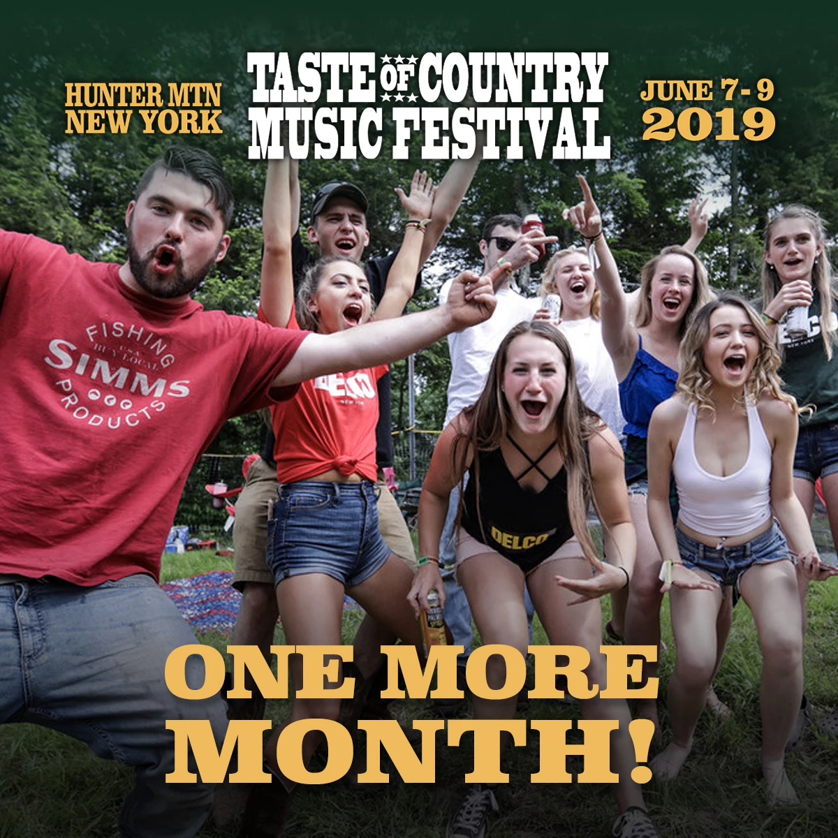 LineUp & Ticket Info for “Taste of Country” at Hunter Mountain