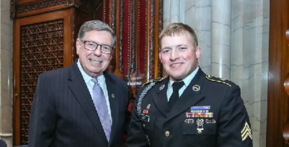 Sen. Seward Honors Unadilla Soldier From Fort Drum