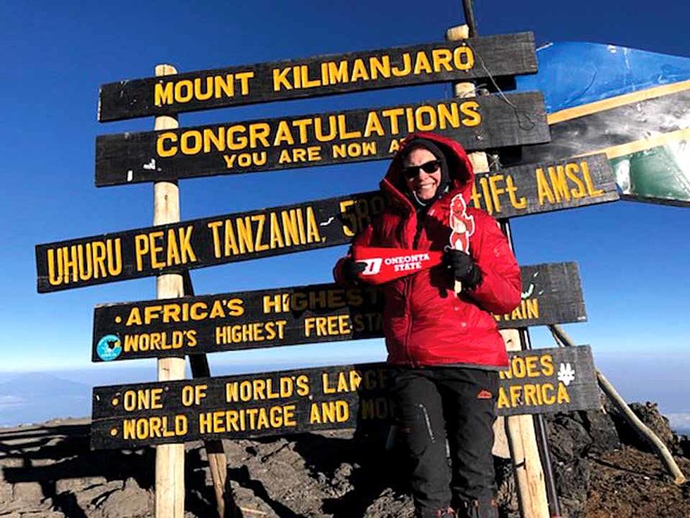 SUNY Oneonta President Barbara Jean Morris Climbs Mt Kilimanjaro