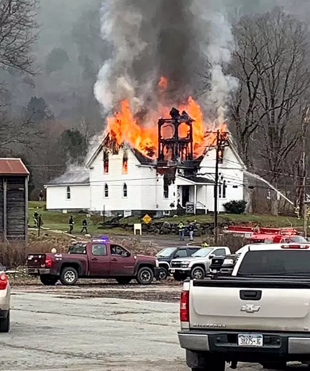 East Branch Methodist Church Ravaged By Fire