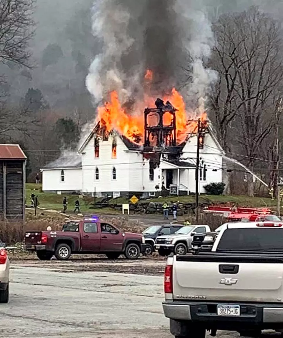 East Branch Methodist Church Ravaged By Fire