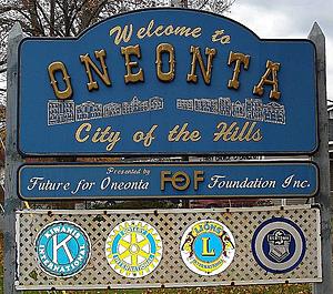 &#8220;Welcome to Oneonta&#8221; Sign Being Replaced Today