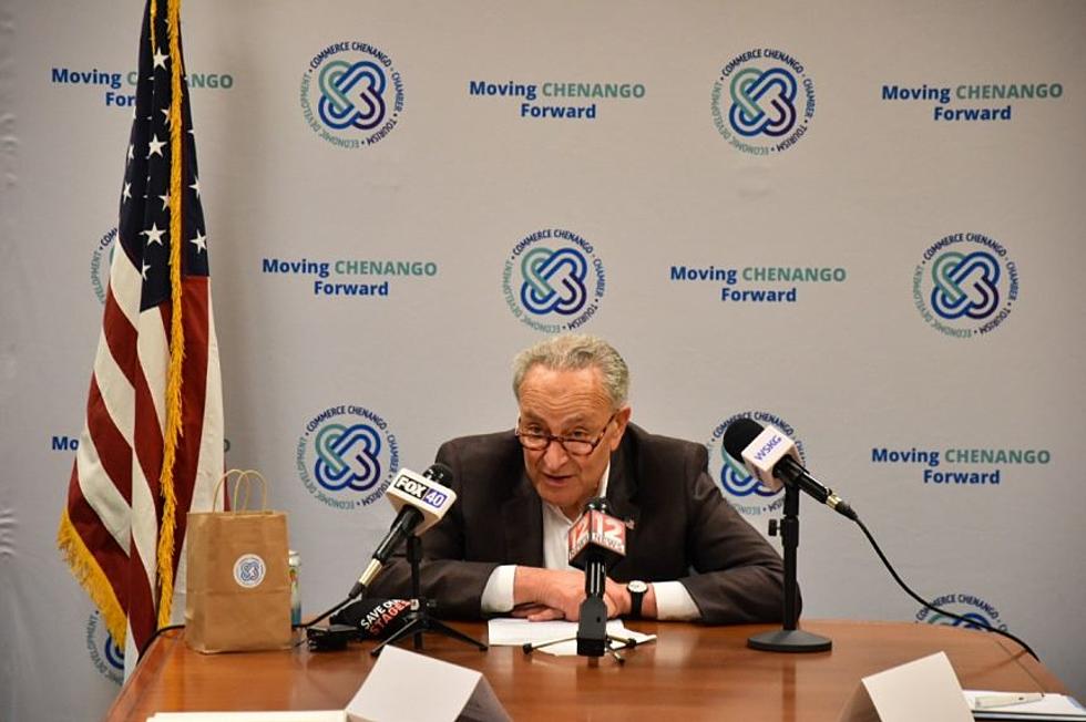 Senator Schumer Talks Economy in Norwich