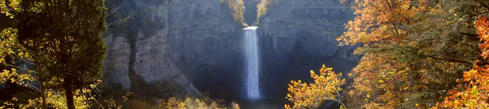 Taughannock Falls Near Ithaca:  Taller Than Niagara