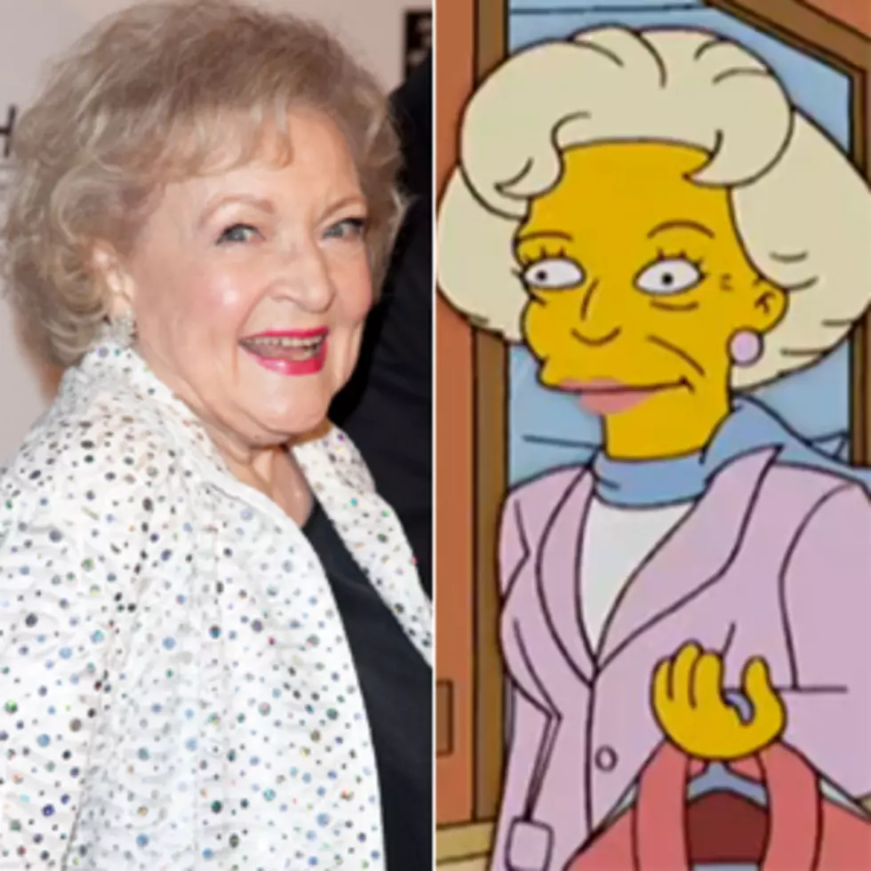 Betty White &#8211; Celebrity Cameos on ‘The Simpsons’