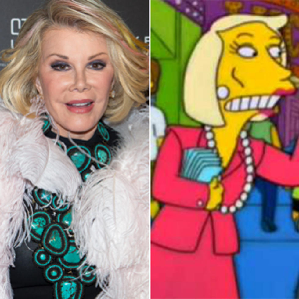 Joan Rivers &#8211; Celebrity Cameos on ‘The Simpsons’