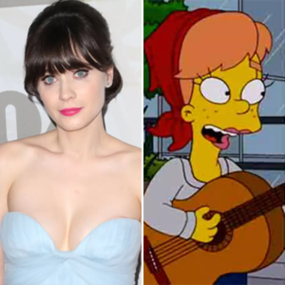 Zooey Deschanel &#8211; Celebrity Cameos on ‘The Simpsons’