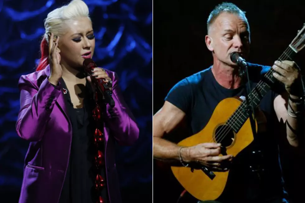 Christina Aguilera, Sting + More Perform at Red Cross Hurricane Sandy Telethon [VIDEOS]