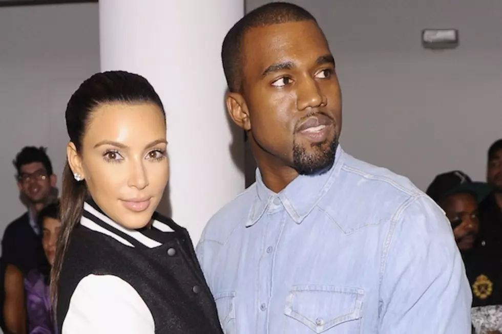 Kanye West Supposedly ‘Surprised’ Kim Kardashian by Announcing She’s Knocked Up [VIDEO]