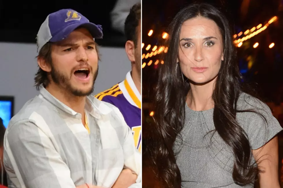 Ashton Kutcher + Demi Moore Delayed Divorcing Because of Money Since Neither Has Much Dignity