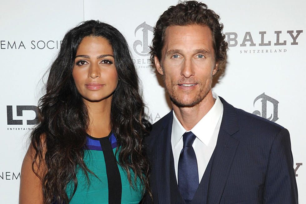 Matthew McConaughey + Camila Alves Welcome Unfairly Attractive Third Child