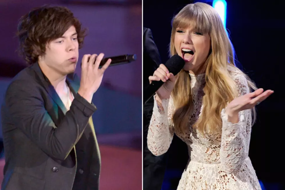 Harry Styles + Taylor Swift Make Out in Public Like the Adolescents They Are