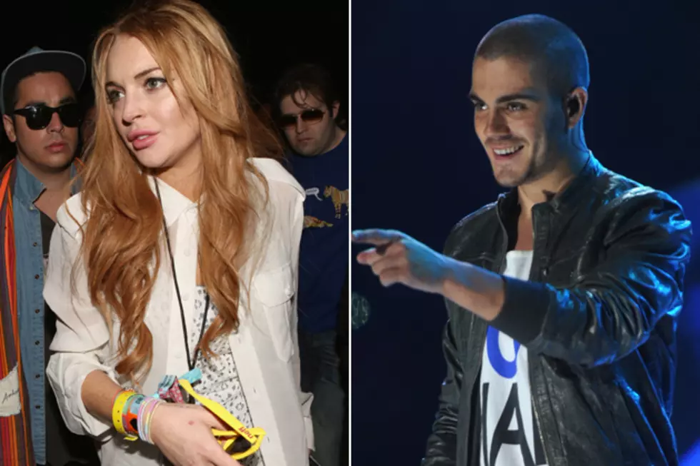 Lindsay Lohan Unfollows Max George on Twitter After He Tells the Truth + Calls Her a ‘Groupie’