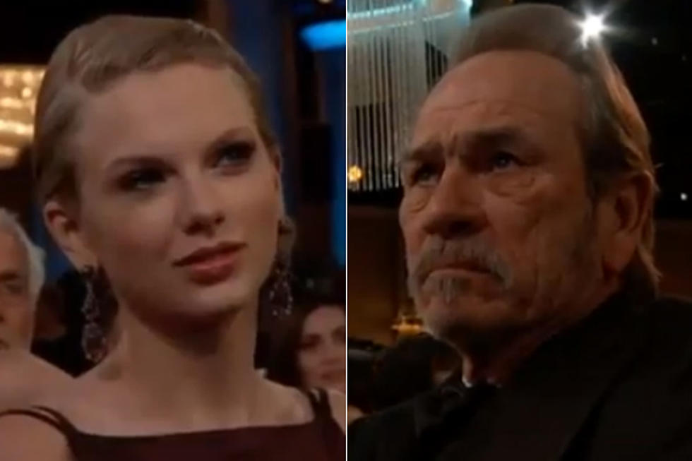 Taylor Swift and Tommy Lee Jones Were Not Impressed at the 2013 Golden Globes [GIFs]