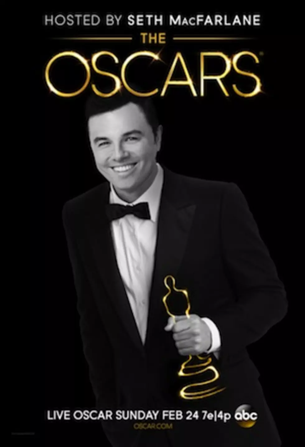 Clear Some Wall Space: First Oscar Promo Poster Featuring Seth MacFarlane Released [PHOTO]