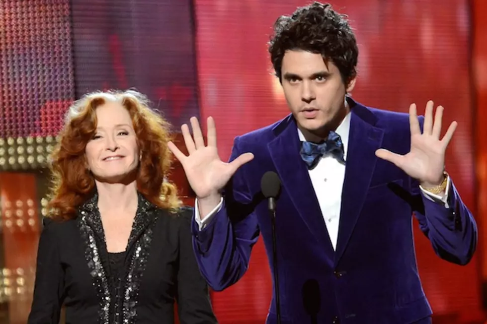John Mayer Mugs a Lounge Singer + Wears the Coat He Stole to the 2013 Grammys